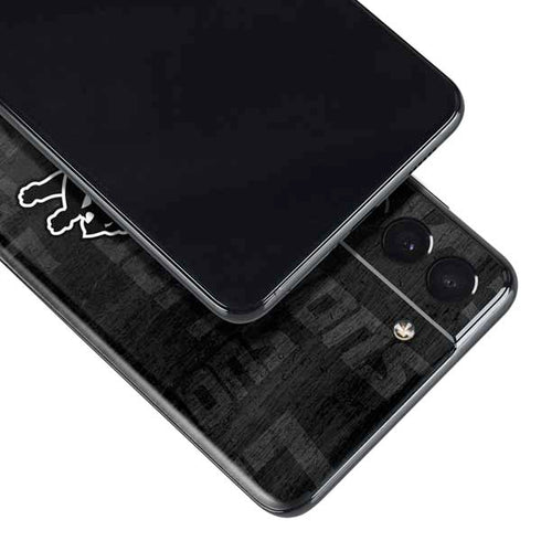 NFL Detroit Lions Black & White Galaxy S21 Plus 5G Skin